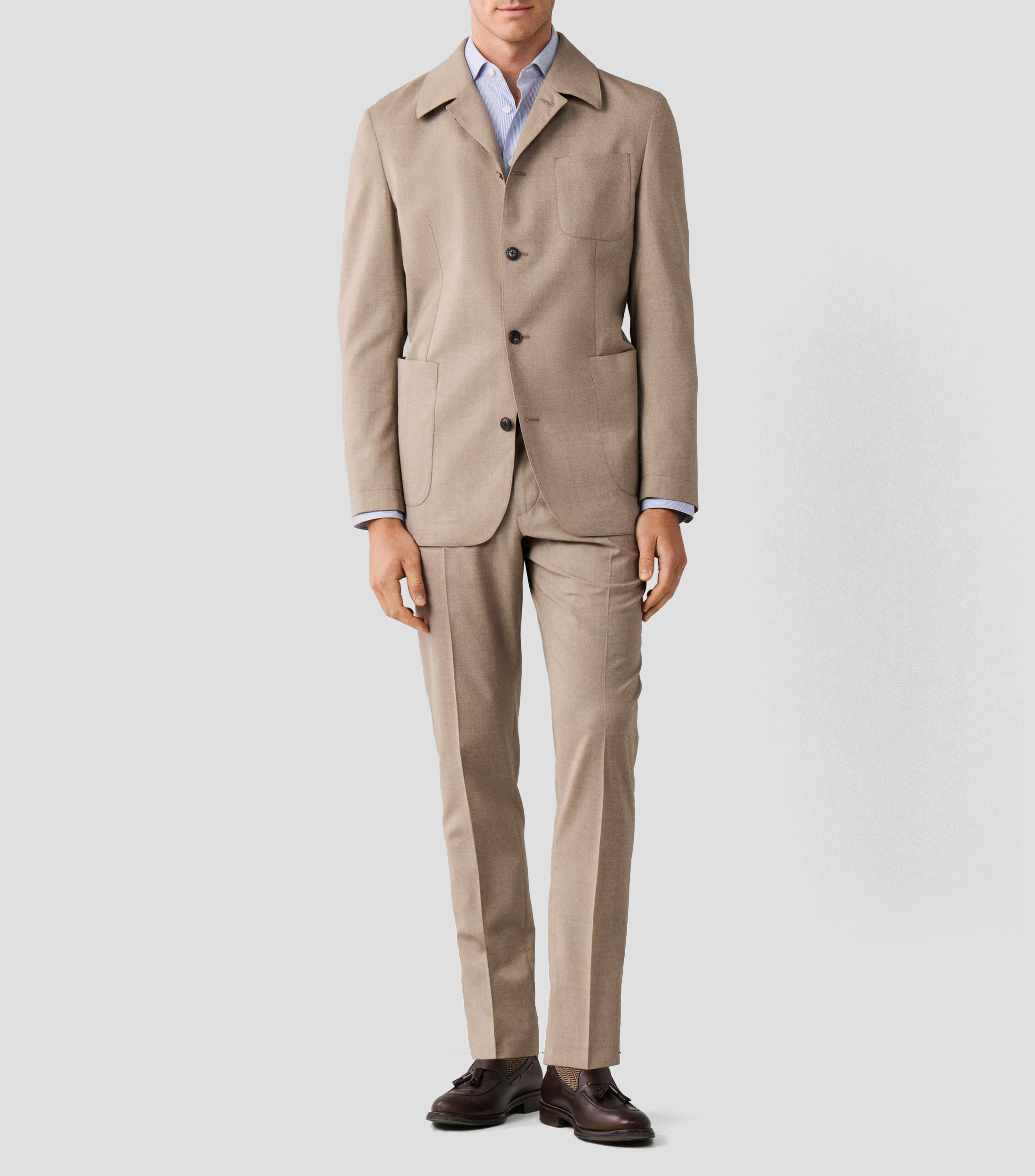 Saco liso Hombre